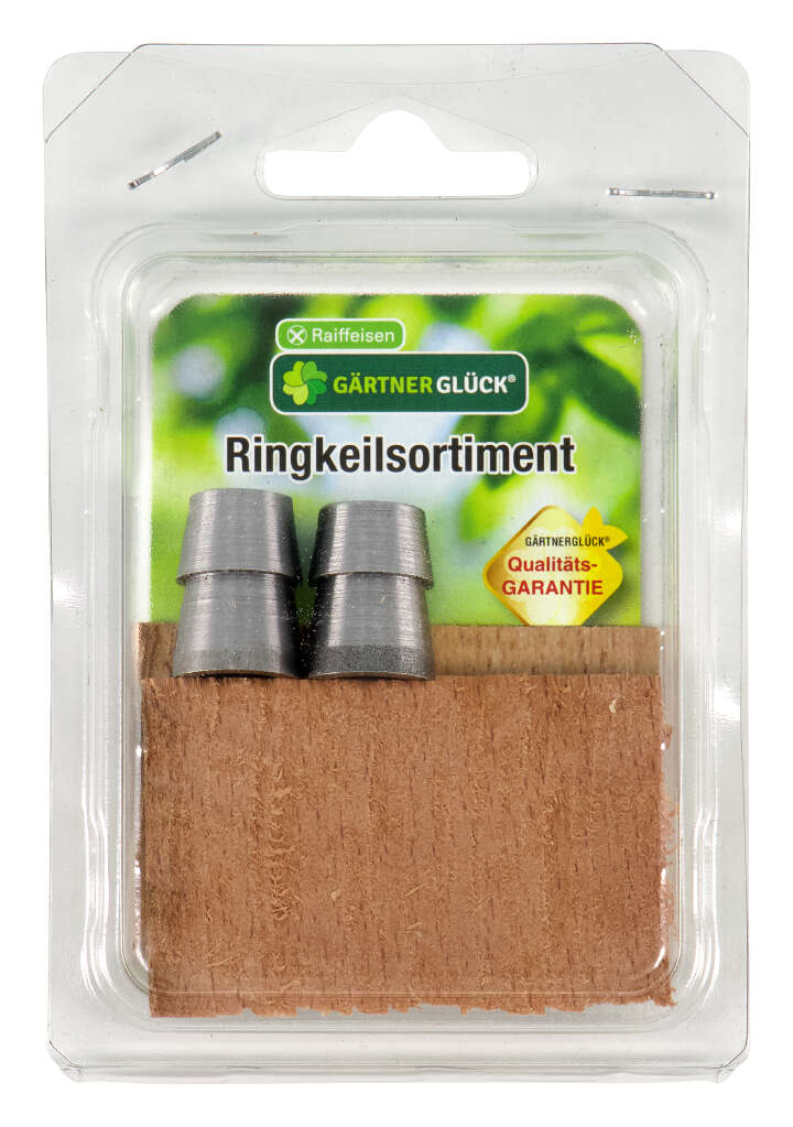 GÄRTNERGLÜCK 2er Ringkeilsortiment f. Äxte